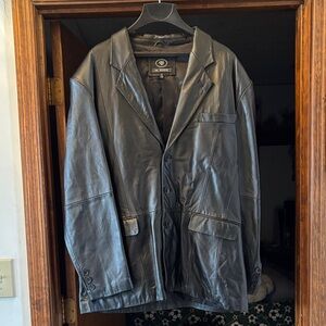 PB Martin Black Leather Jacket